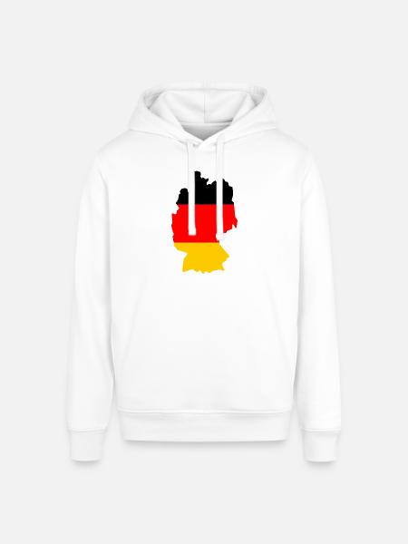 germany - Stanley/Stella Sounder Side Pocket Hoodie - white