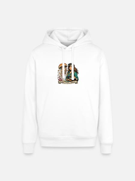 Ocean Conservator Explorer - Stanley/Stella Sounder Side Pocket Hoodie - white
