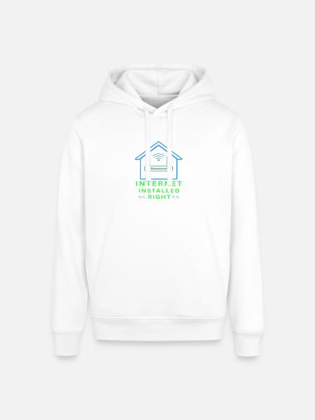 Internet_Installed_Right-_sized - Stanley/Stella Sounder Side Pocket Hoodie - white