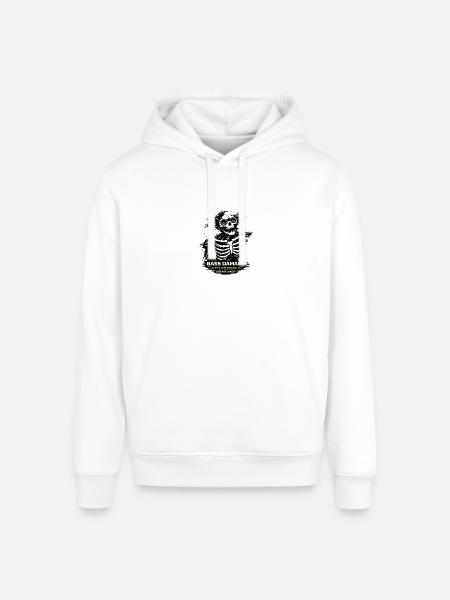 System Bones: Neon Circuit Monster - Stanley/Stella Sounder Side Pocket Hoodie - white