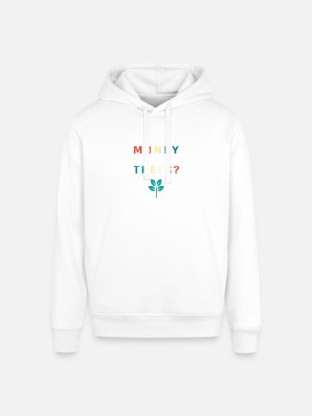 Business Finance Money Meme - Stanley/Stella Sounder Side Pocket Hoodie - white
