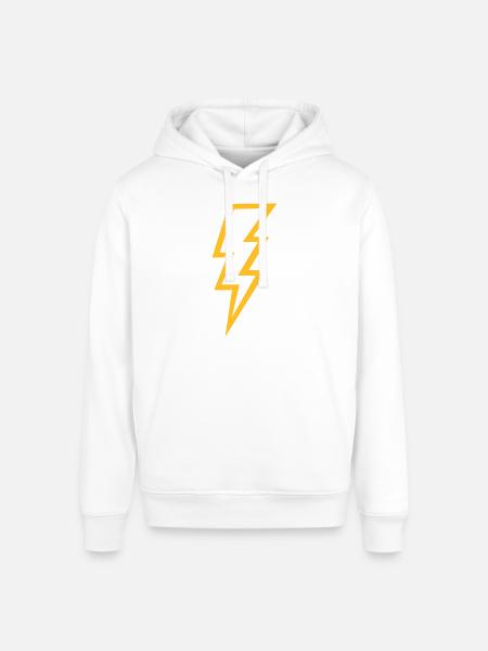 Thunderbolt - Stanley/Stella Sounder Side Pocket Hoodie - white