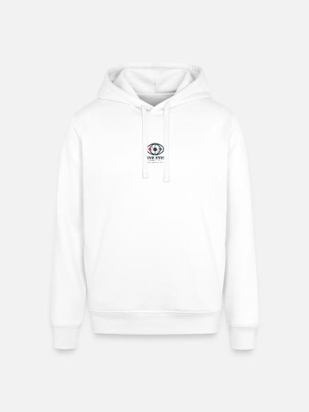 five eyes - Stanley/Stella Sounder Side Pocket Hoodie - white