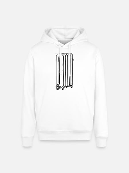 Radiator - Stanley/Stella Sounder Side Pocket Hoodie - white