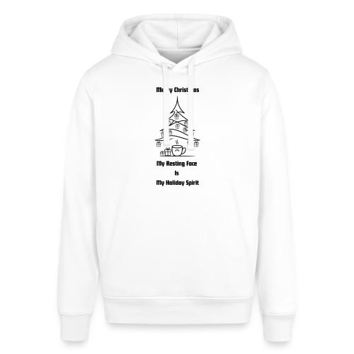 My Resting Face Is My Christmas Spirit T-Shirt - Stanley/Stella Sounder Side Pocket Hoodie