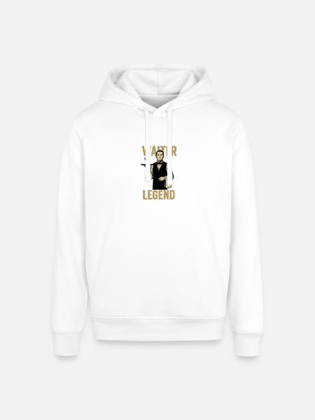 Waiter Legend - Stanley/Stella Sounder Side Pocket Hoodie - white