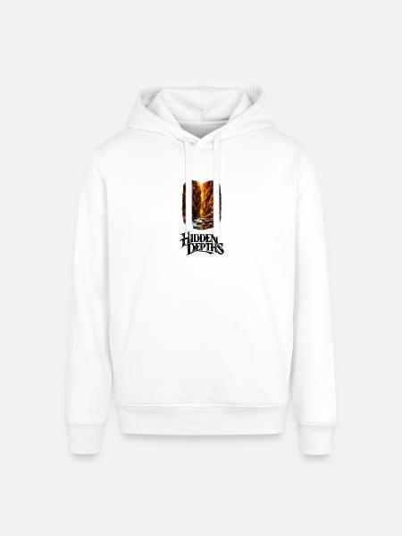 Hidden Depths Canyon Glow - Stanley/Stella Sounder Side Pocket Hoodie - white