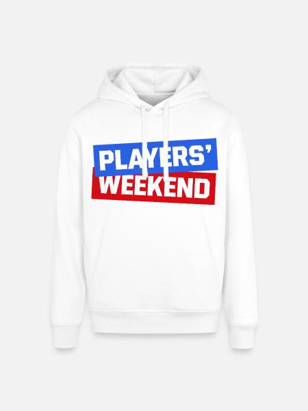Players Weekend - Stanley/Stella Sounder Side Pocket Hoodie - white
