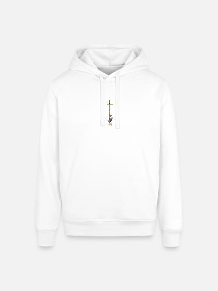 Kryst Ascension - Stanley/Stella Sounder Side Pocket Hoodie - white
