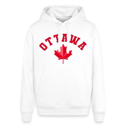 Ottawa with maple leaf - Stanley/Stella Sounder Side Pocket Hoodie