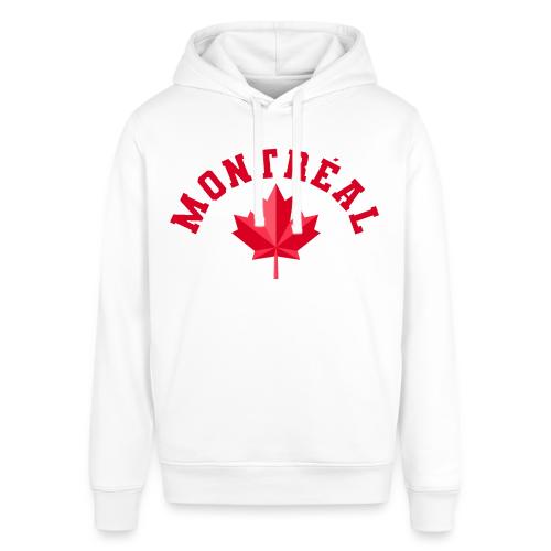 Montréal with maple leaf - Stanley/Stella Sounder Side Pocket Hoodie