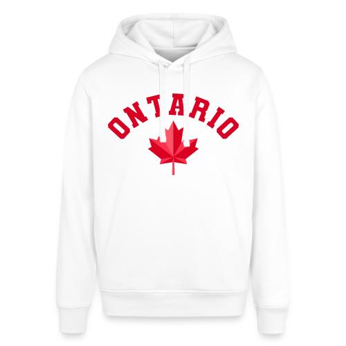 Ontario with maple leaf - Stanley/Stella Sounder Side Pocket Hoodie