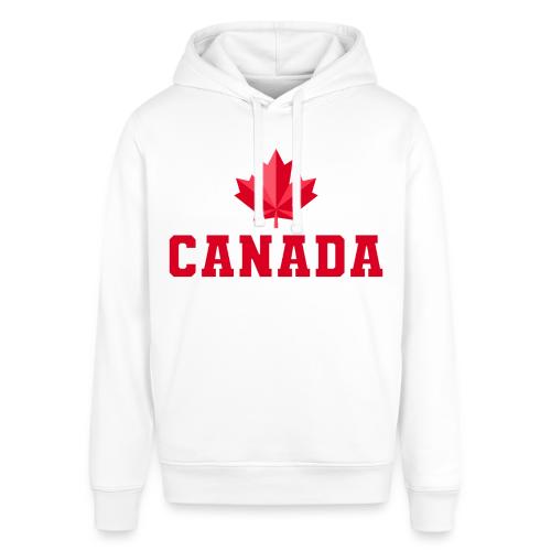 Canada with a maple leaf - Stanley/Stella Sounder Side Pocket Hoodie