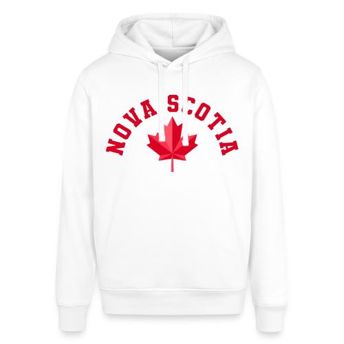 Nova Scotia with maple leaf - Stanley/Stella Sounder Side Pocket Hoodie