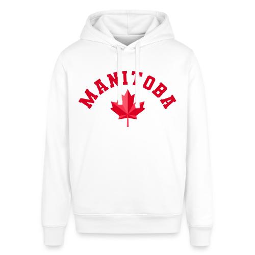 Manitoba with maple leaf - Stanley/Stella Sounder Side Pocket Hoodie