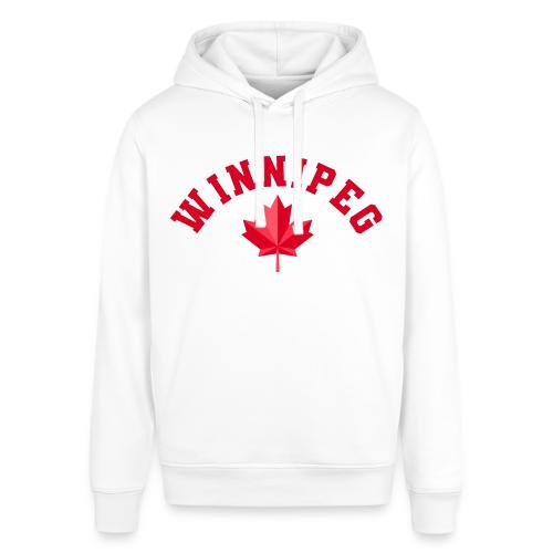 Winnipeg with maple leaf - Stanley/Stella Sounder Side Pocket Hoodie