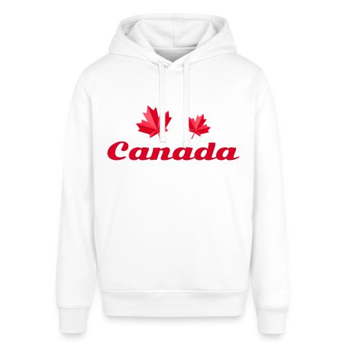 Canada with two maple leaves - Stanley/Stella Sounder Side Pocket Hoodie