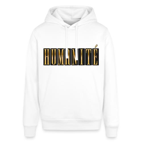 Humanity in Golden Letters - Stanley/Stella Sounder Side Pocket Hoodie