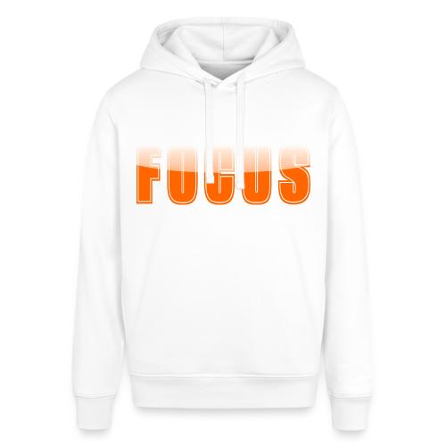 FOCUS Vibrant Orange Motivational Word Design - Stanley/Stella Sounder Side Pocket Hoodie