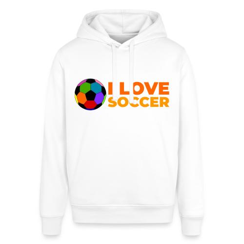 I Love Soccer - Stanley/Stella Sounder Side Pocket Hoodie