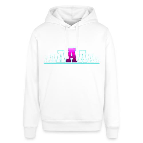 Letter A – Capital Varsity Alphabet Monogram - Stanley/Stella Sounder Side Pocket Hoodie