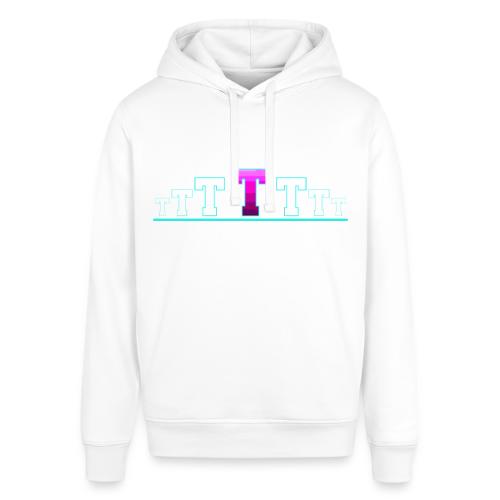 Letter T – Capital Varsity Alphabet Monogram - Stanley/Stella Sounder Side Pocket Hoodie