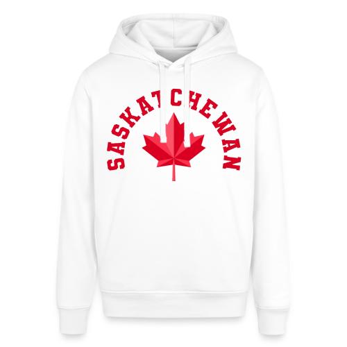 Saskatchewan with maple leaf - Stanley/Stella Sounder Side Pocket Hoodie
