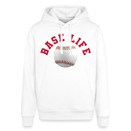Baseball: Base Life Vibes - Stanley/Stella Sounder Side Pocket Hoodie