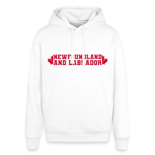 Newfoundland and Labrador with maple leaf - Stanley/Stella Sounder Side Pocket Hoodie