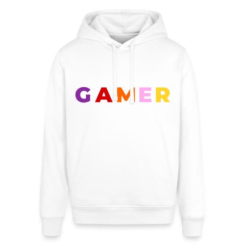 Multicolor GAMER Typography Design - Stanley/Stella Sounder Side Pocket Hoodie