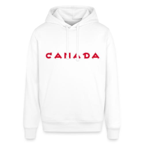 Canada, red letters on white background - Stanley/Stella Sounder Side Pocket Hoodie