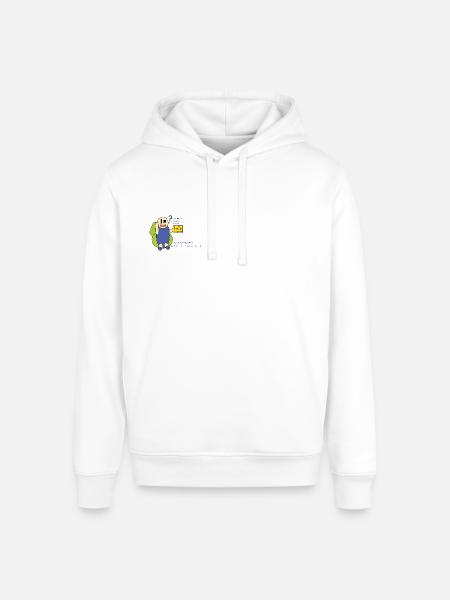 Help or Content? - Stanley/Stella Sounder Side Pocket Hoodie - white