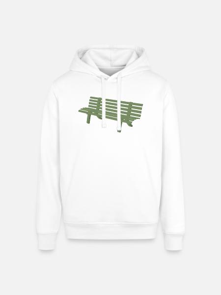 Bench - Stanley/Stella Sounder Side Pocket Hoodie - white