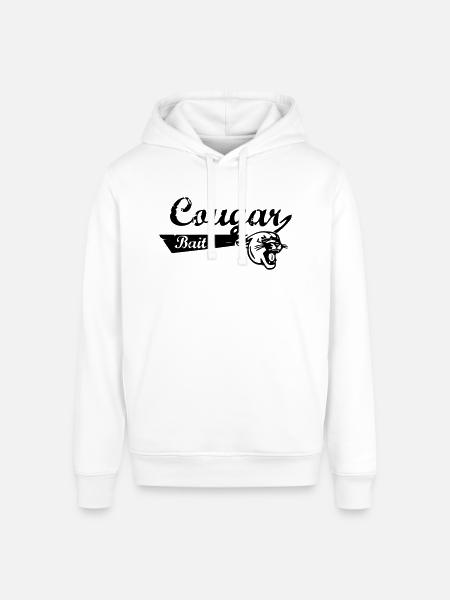 cougar bait - Stanley/Stella Sounder Side Pocket Hoodie - white