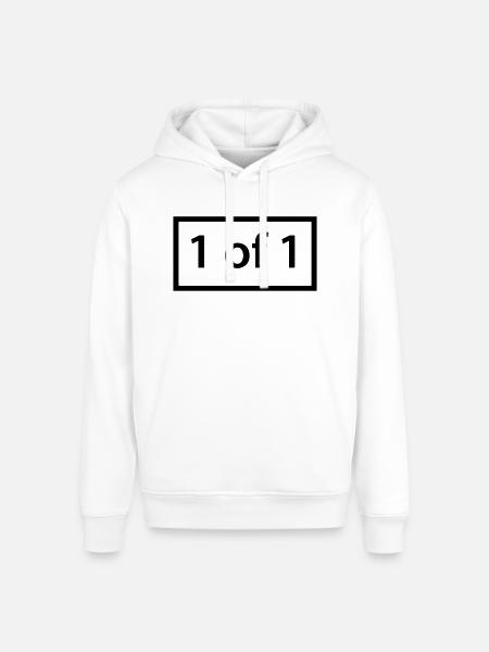=1of1=(1) - Stanley/Stella Sounder Side Pocket Hoodie - white