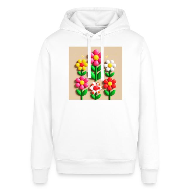 3D Flowers and Butterflies in Amber, Floral Design