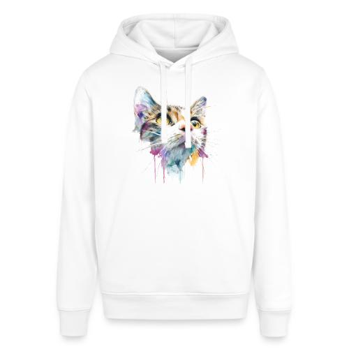 Chromatic Cat Splash - Stanley/Stella Sounder Side Pocket Hoodie