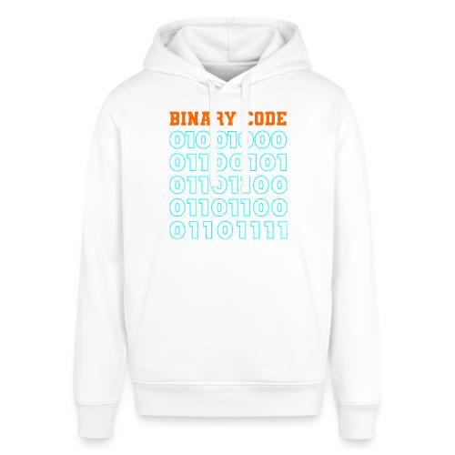Say Hello in Binary code - Stanley/Stella Sounder Side Pocket Hoodie