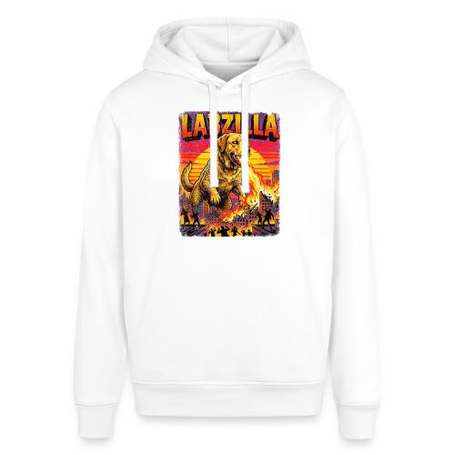 Labzilla Giant Yellow Labrador Monster Tee - Stanley/Stella Sounder Side Pocket Hoodie