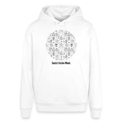 Santa's Festive Wheel T-Shirt - Stanley/Stella Sounder Side Pocket Hoodie