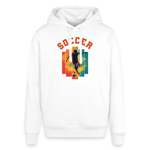 Soccer Heartbeat - Stanley/Stella Sounder Side Pocket Hoodie