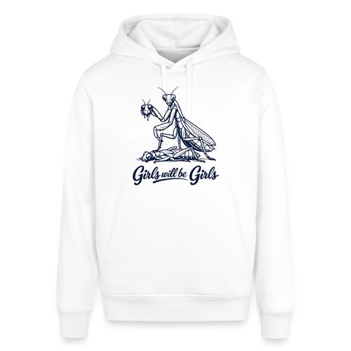 Girls Will Be Girls Praying Mantis Humor - Stanley/Stella Sounder Side Pocket Hoodie