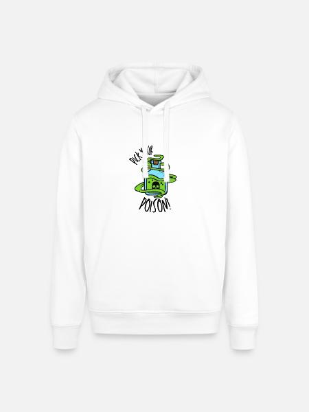 Pick Your Poison! - Stanley/Stella Sounder Side Pocket Hoodie - white
