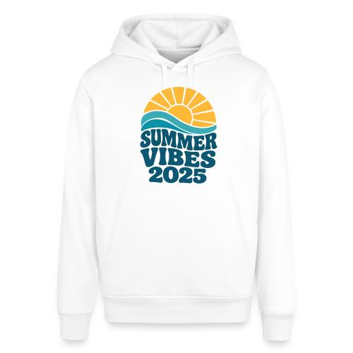 Summer Vibes 2025 Retro Sunset T-Shirt | Fun Beach - Stanley/Stella Sounder Side Pocket Hoodie