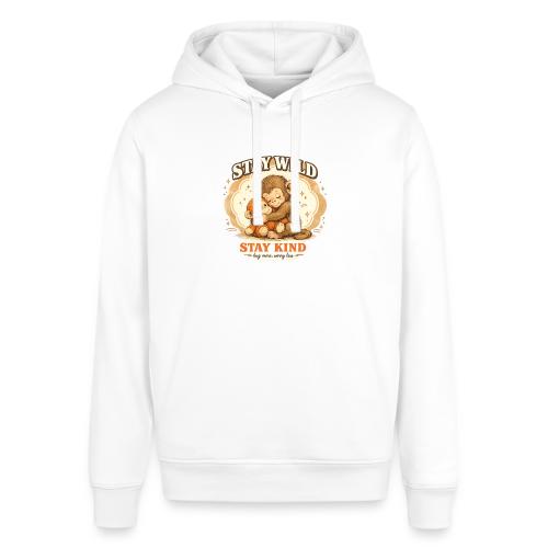 Stay Wild Stay Kind Punch Monkey Hug - Stanley/Stella Sounder Side Pocket Hoodie