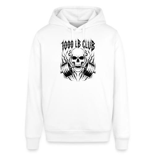 1000 LB Club Skull Barbell Powerlif - Stanley/Stella Sounder Side Pocket Hoodie