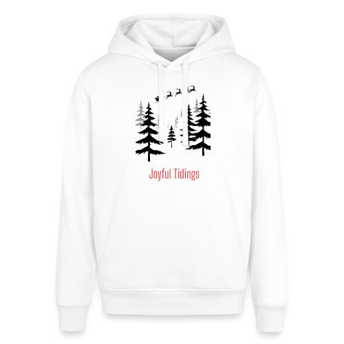 Joyful Tidings Christmas T-Shirt - Stanley/Stella Sounder Side Pocket Hoodie