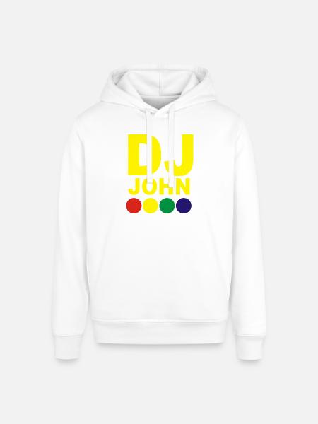 DJ John - Stanley/Stella Sounder Side Pocket Hoodie - white