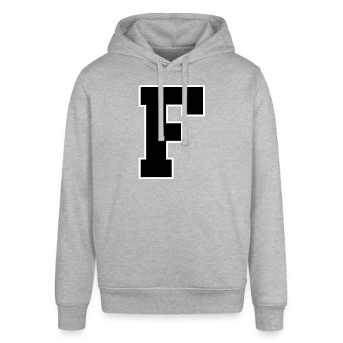 Varsity Letter F Athletic Monogram - Stanley/Stella Sounder Side Pocket Hoodie
