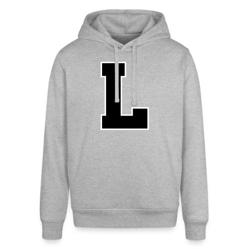 Varsity Letter L Athletic Monogram - Stanley/Stella Sounder Side Pocket Hoodie